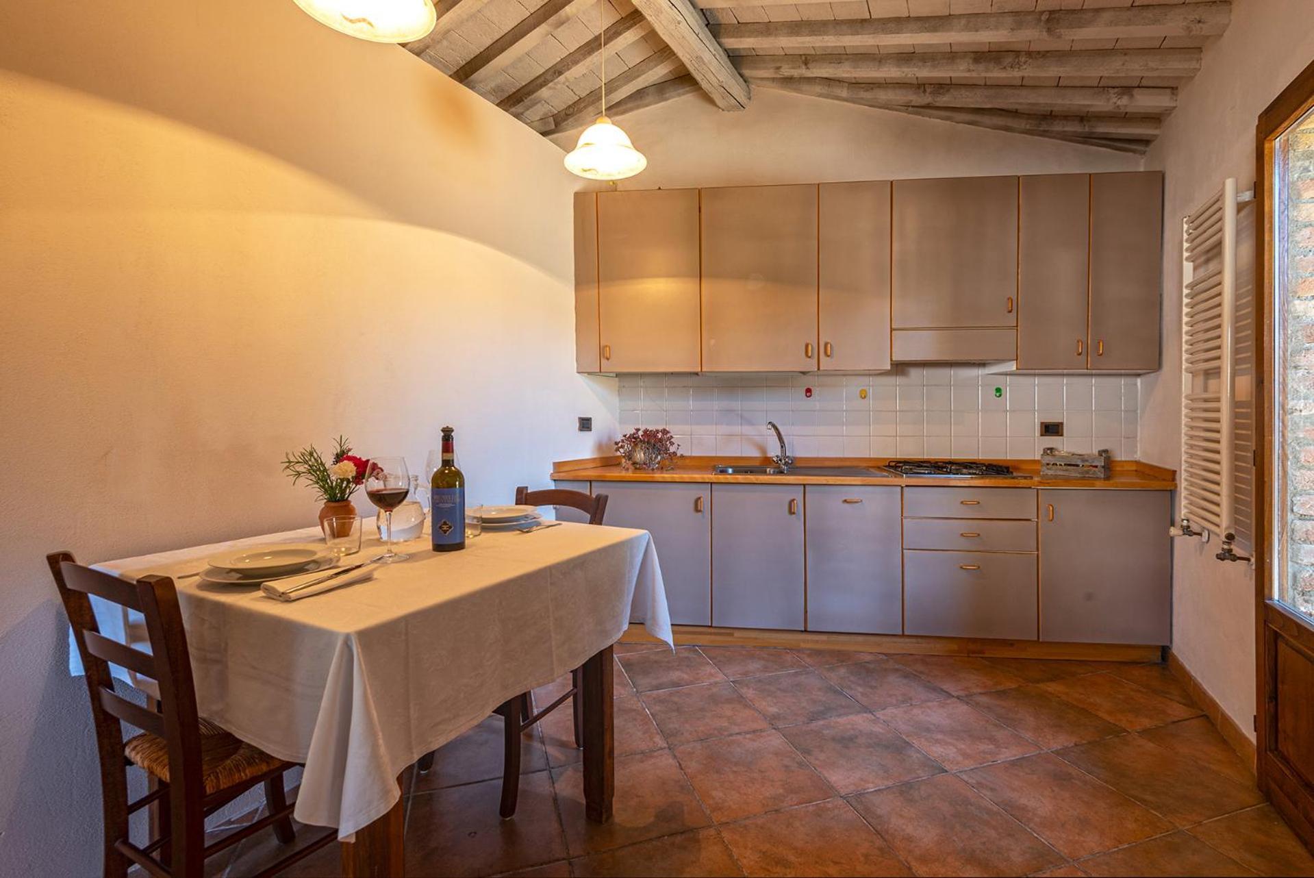 Croce Di Mezzo Villa Montalcino Exterior foto